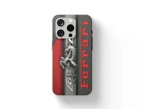 Ferrari Cover in Silicone Smartphone Design Pulito Chic